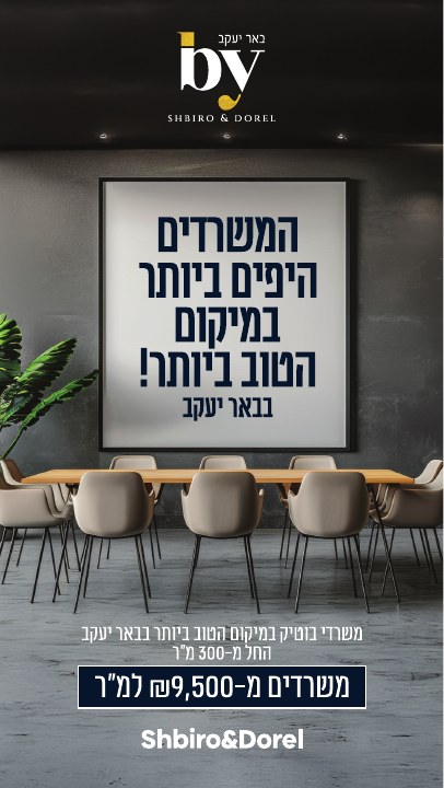 סטורי לפרויקט נדל״ן לפרויקט BY באר יעקב, דוגמה 5