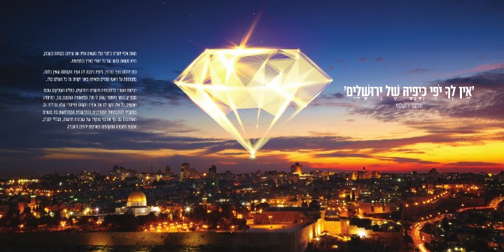 דפוס ושילוט נדל״ן לפרויקט AKA Premium ירושלים, דוגמה 3
