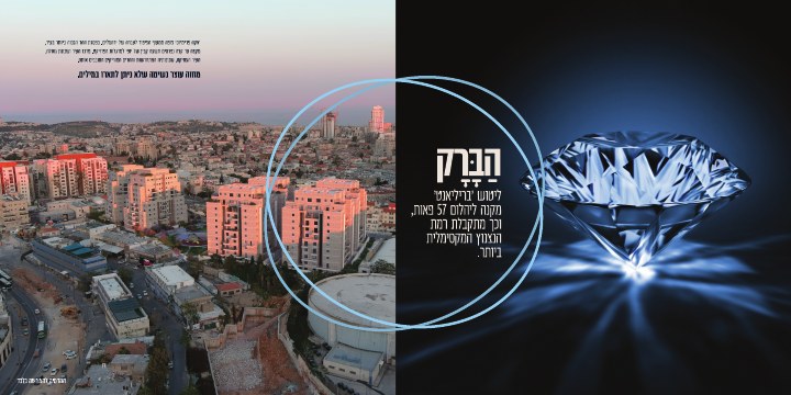 דפוס ושילוט נדל״ן לפרויקט AKA Premium ירושלים, דוגמה 13