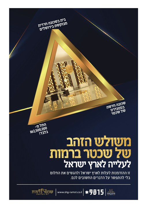 קמפיין נדל״ן לפרויקט שכטר ברמות ירושלים, דוגמה 7