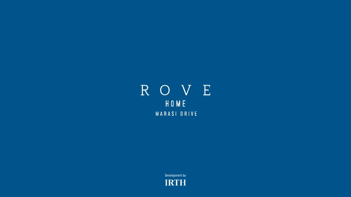 דפוס ושילוט נדל״ן לפרויקט Rove Home Marasi Drive, דוגמה 1