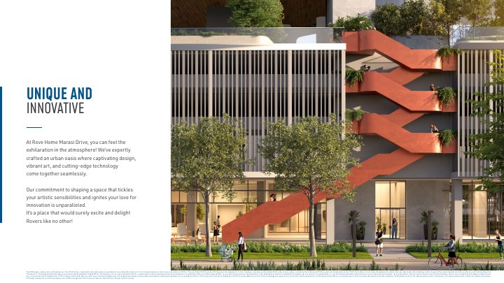 דפוס ושילוט נדל״ן לפרויקט Rove Home Marasi Drive, דוגמה 10